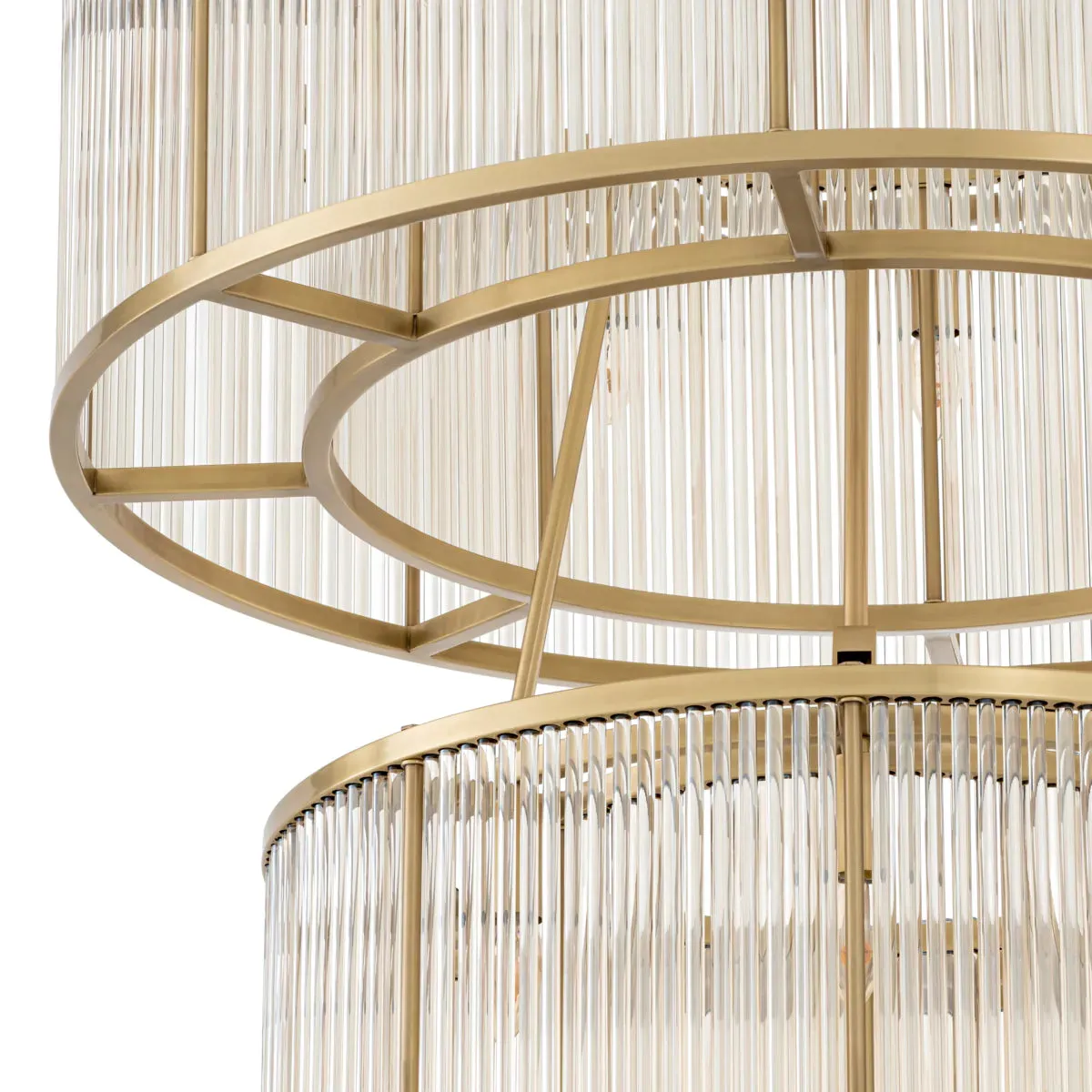 Chandelier Bernardi - Antique Brass Finish