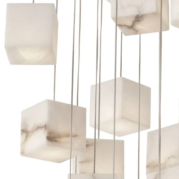 Chandelier Duboce - Antique Brass Finish