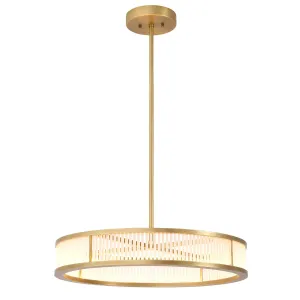 Chandelier Thibaud S - Antique Brass Finish