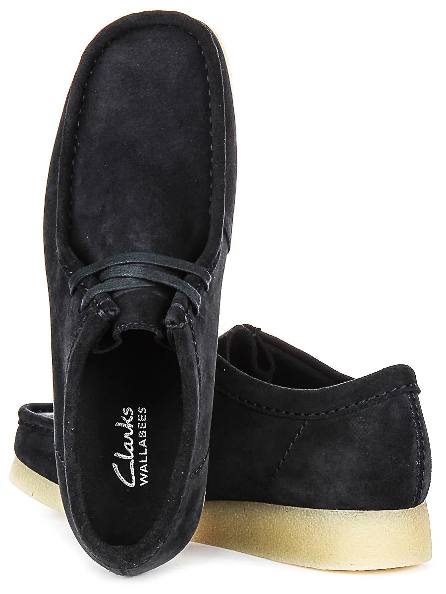 Clarks Wallabee Evo In Navy For Men