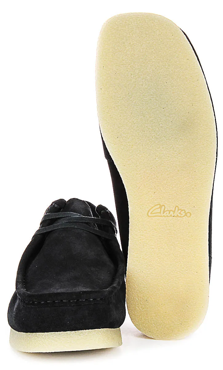 Clarks Wallabee Evo In Navy For Men