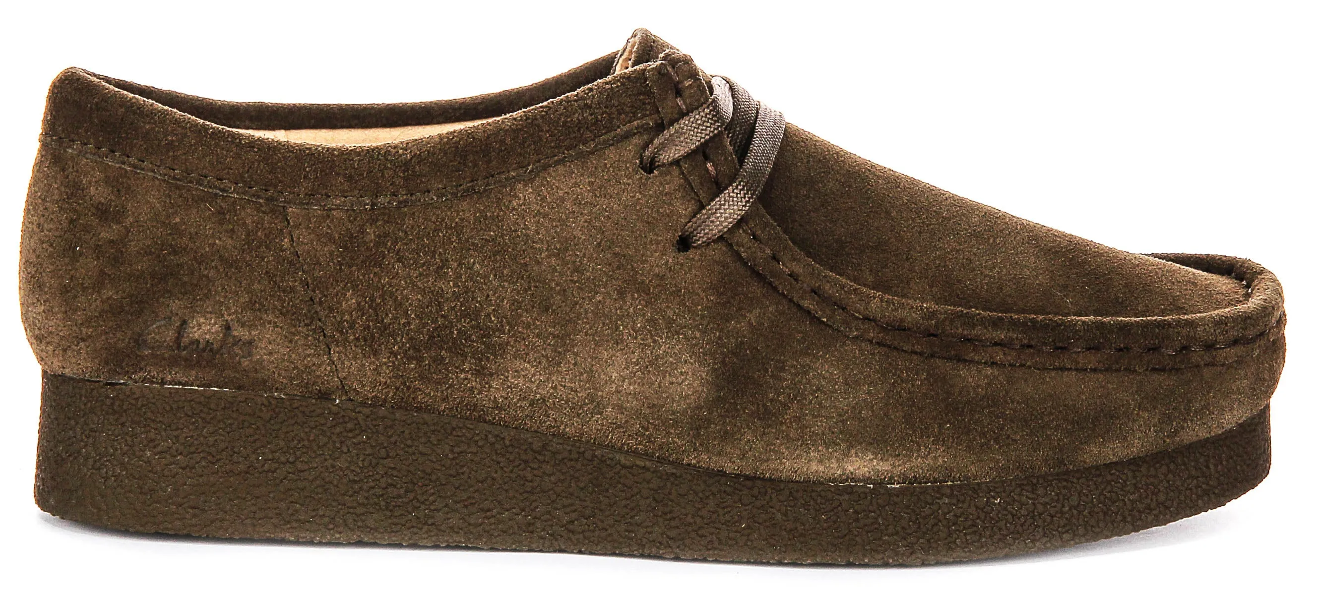 Clarks Wallabee Evosh In Olive For Women