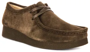 Clarks Wallabee Evosh In Olive For Women