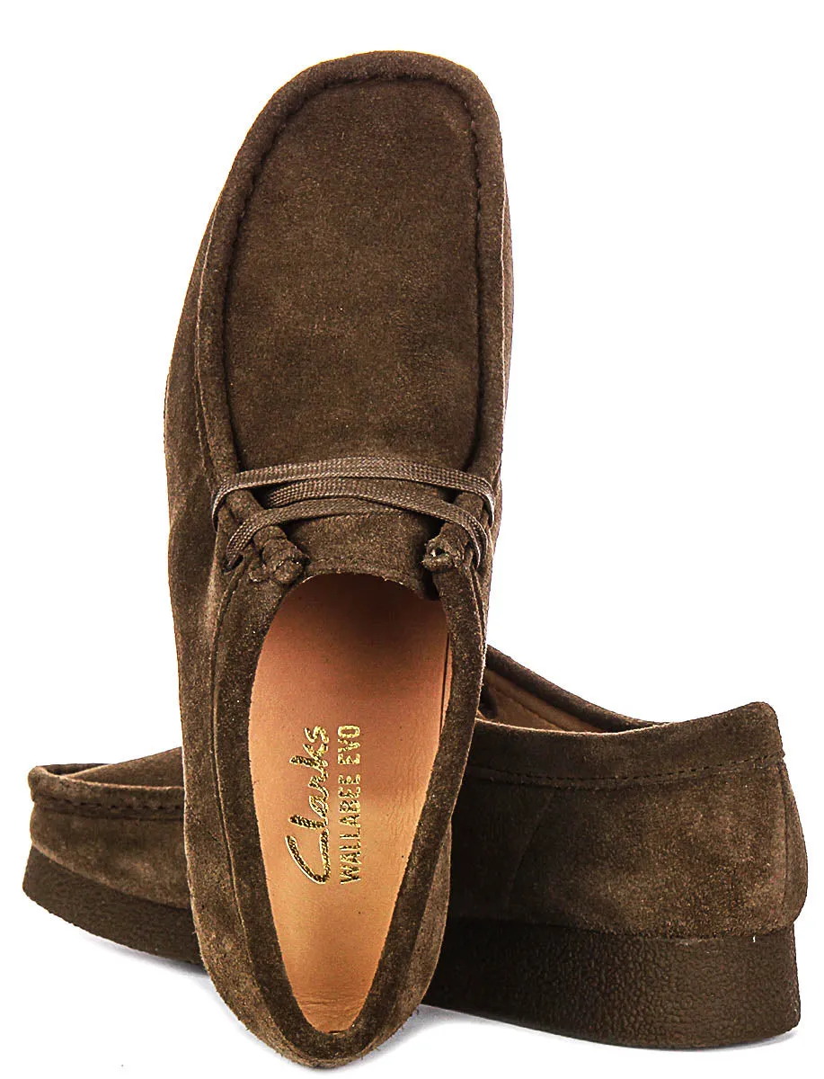 Clarks Wallabee Evosh In Olive For Women