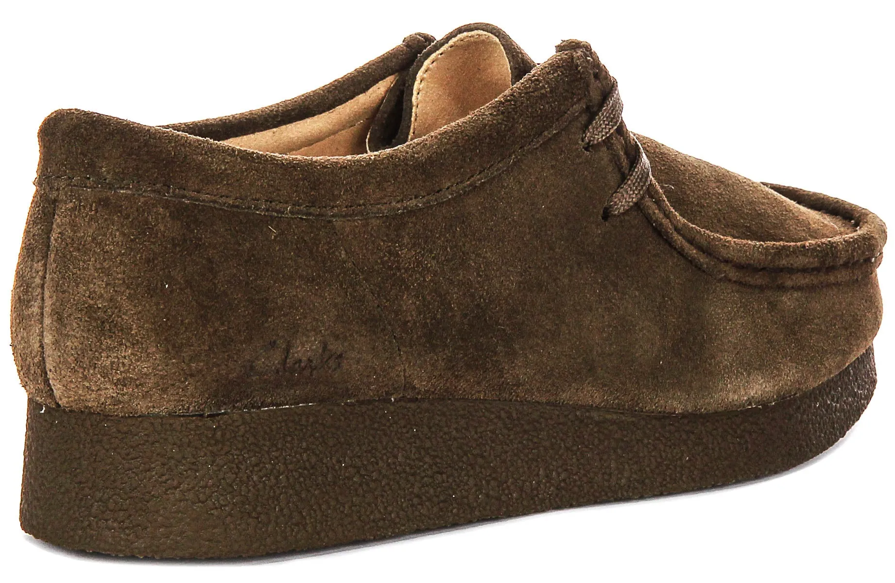 Clarks Wallabee Evosh In Olive For Women