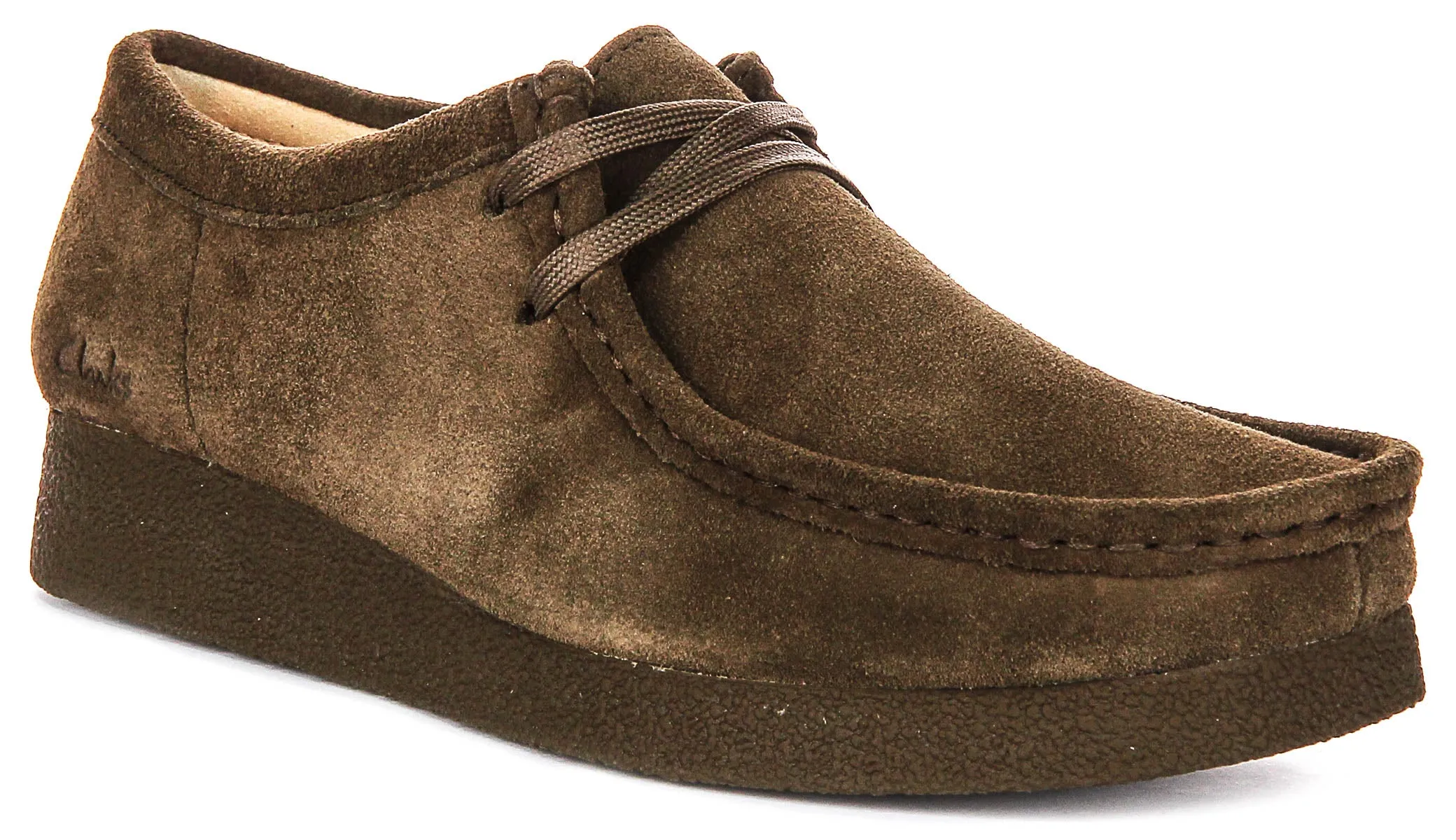 Clarks Wallabee Evosh In Olive For Women