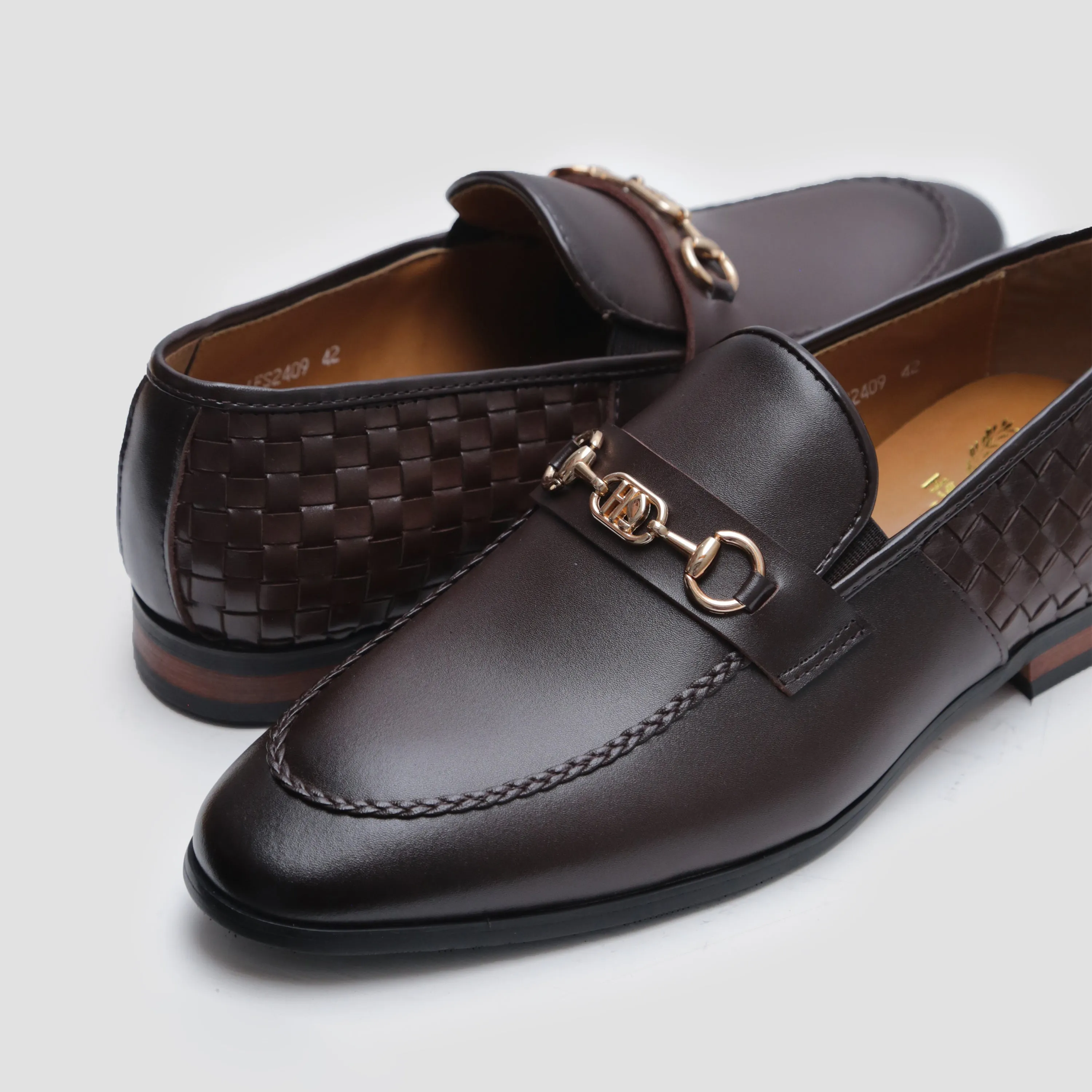 COFFEE DUAL TONE SHOES