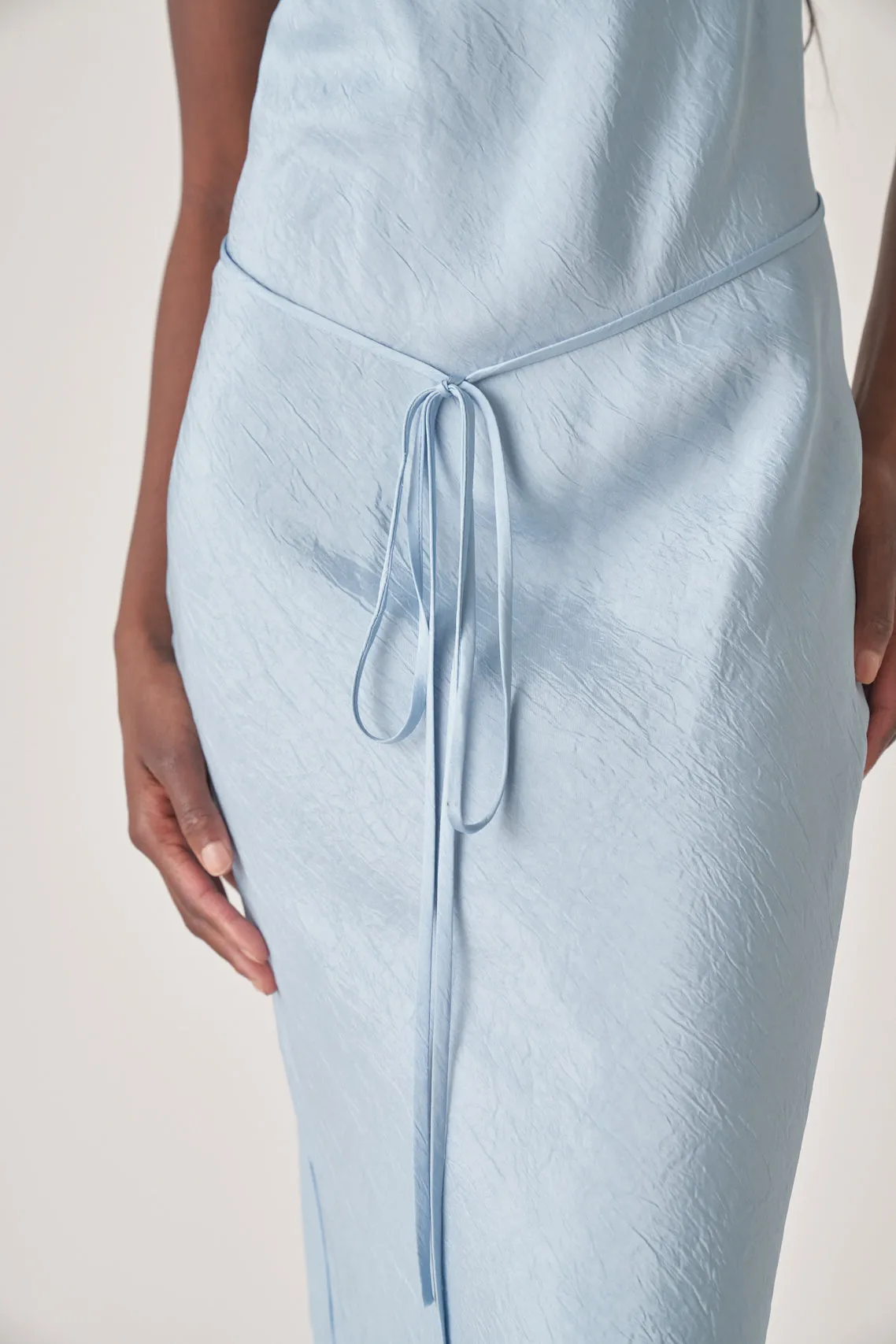 Cowl Bias Dress