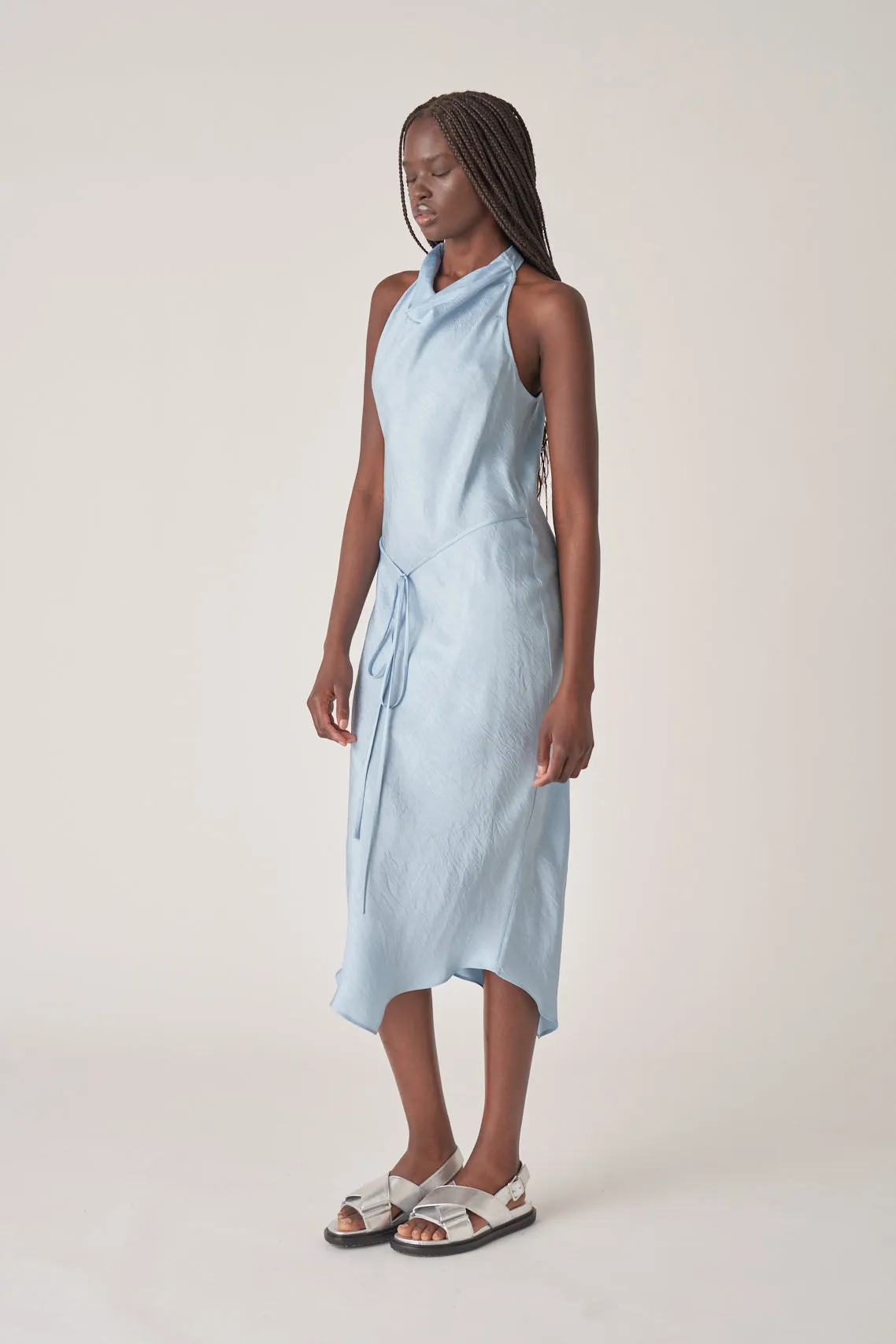 Cowl Bias Dress