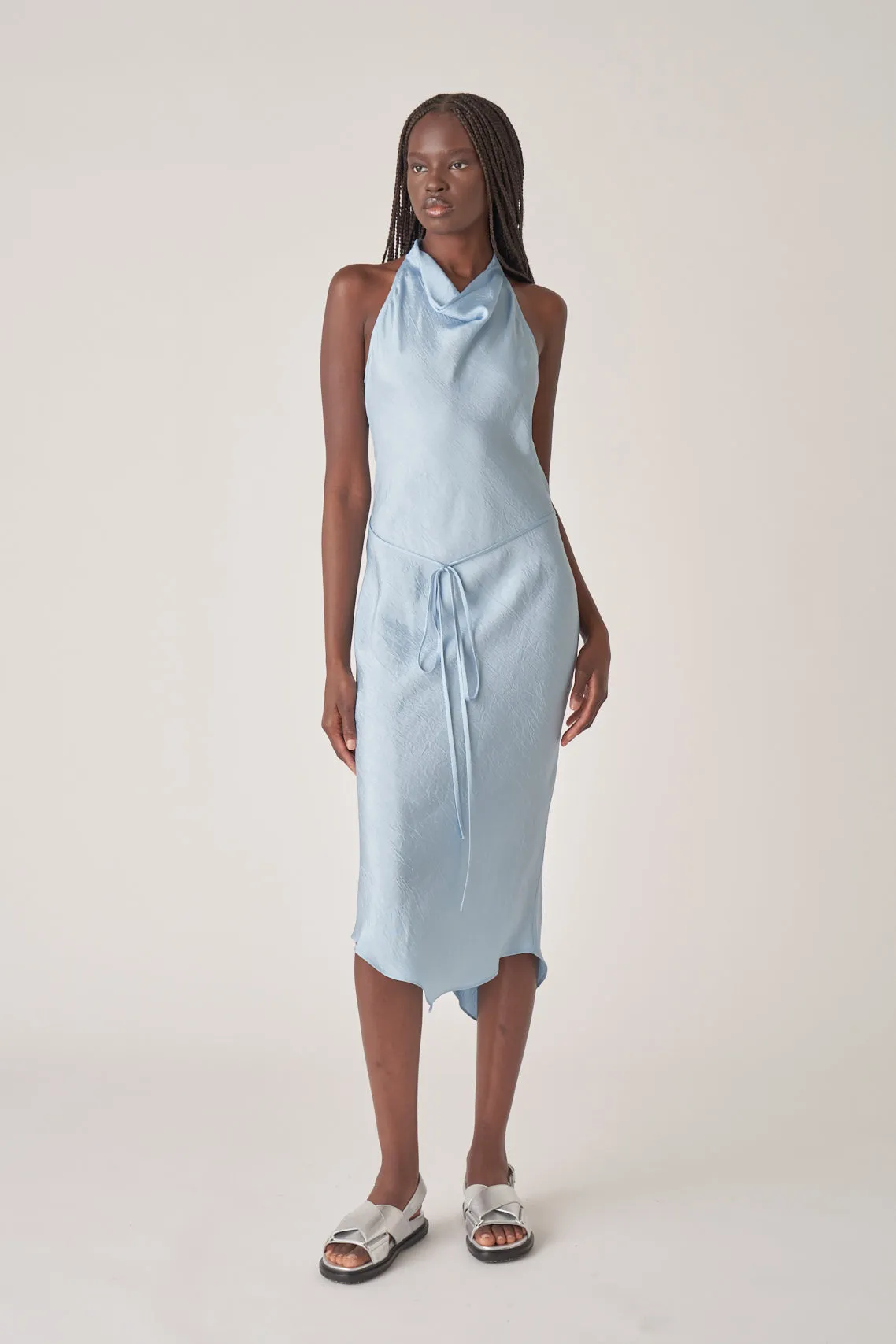 Cowl Bias Dress