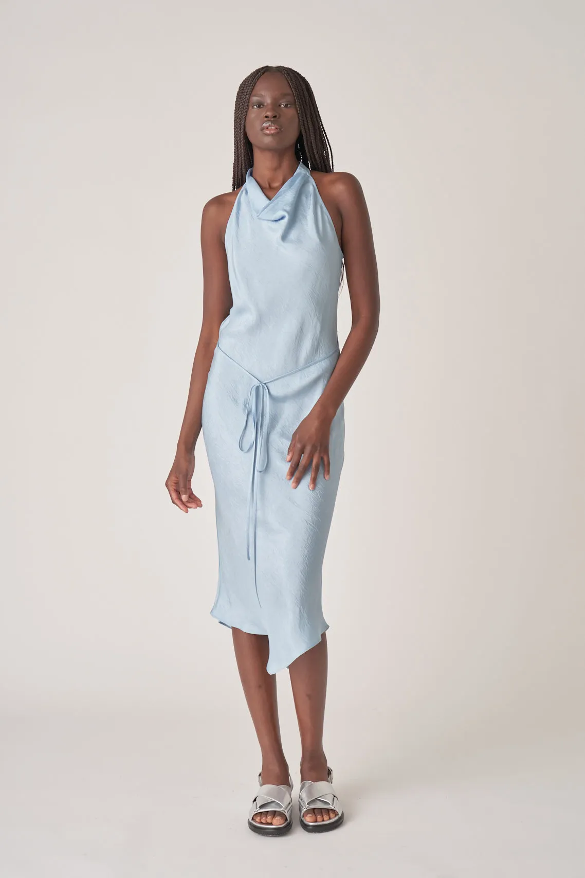 Cowl Bias Dress