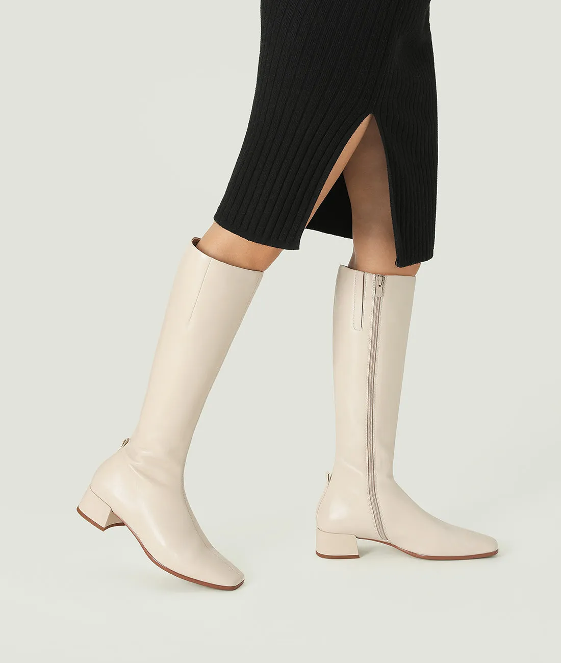 Creamy Soup(Knee-High Boot)