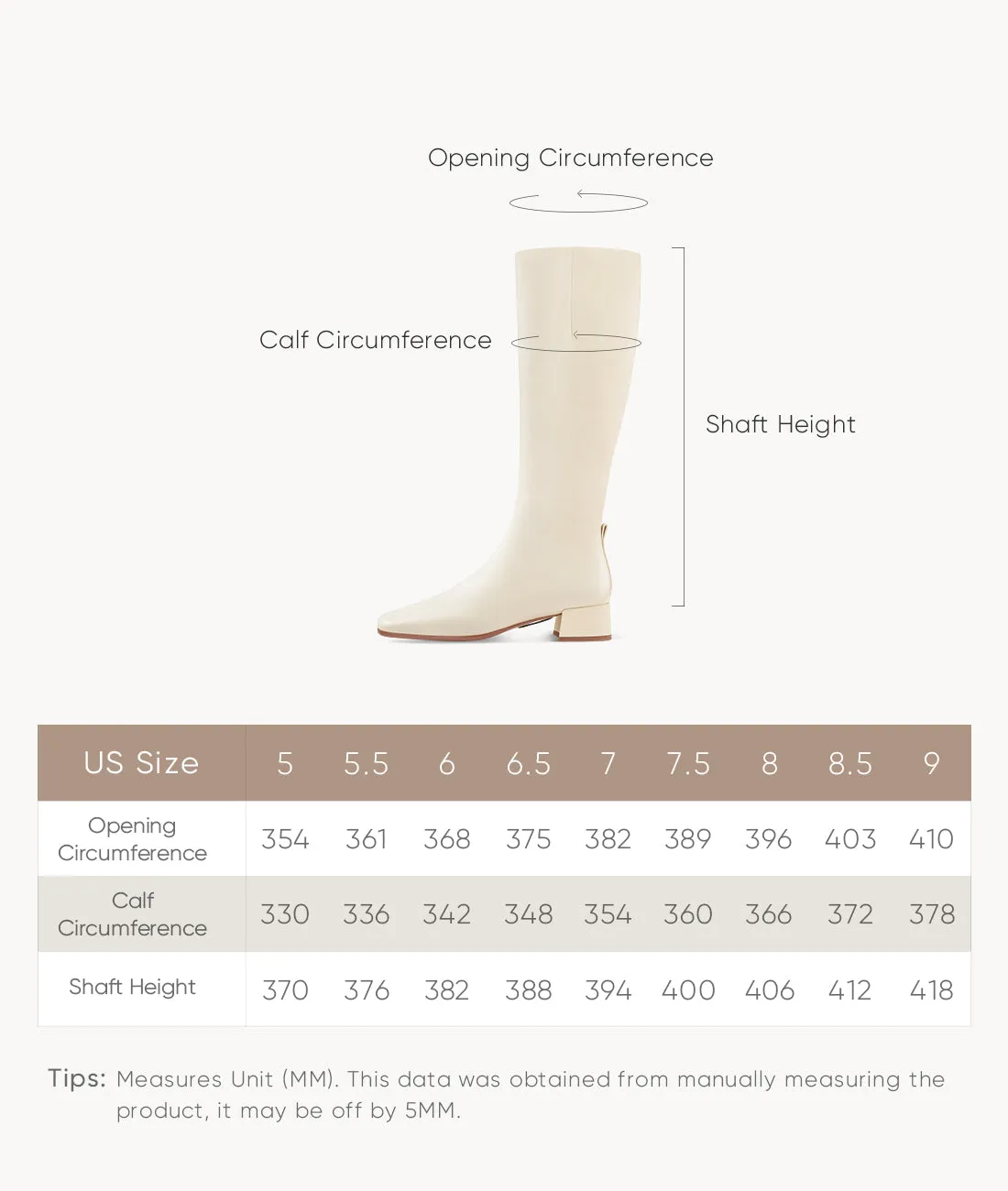 Creamy Soup(Knee-High Boot)