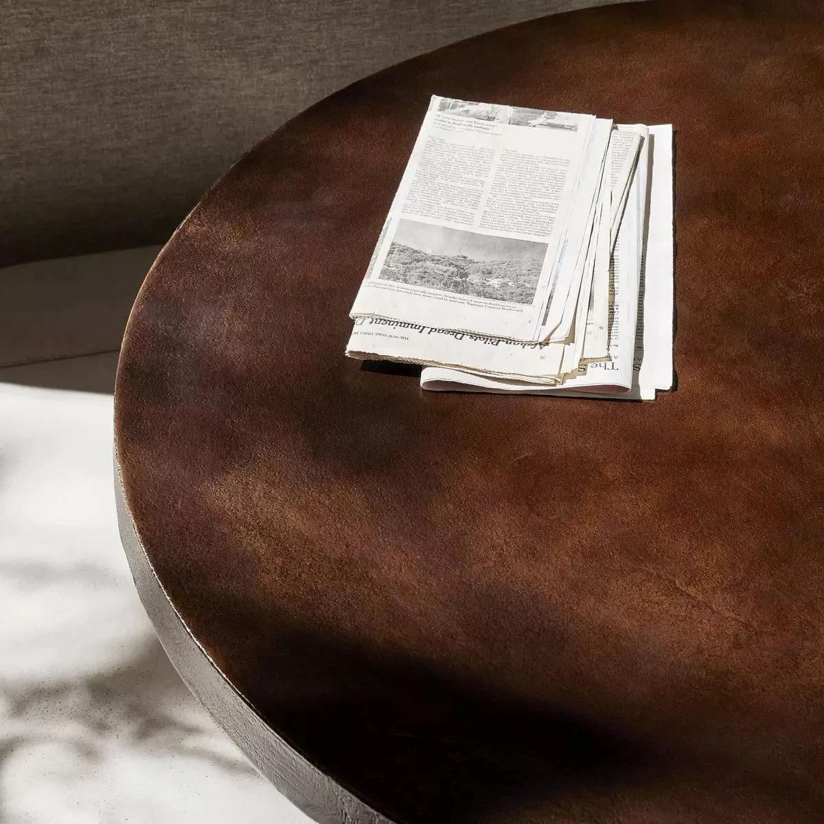 Cruz Coffee Table-Antique Rust