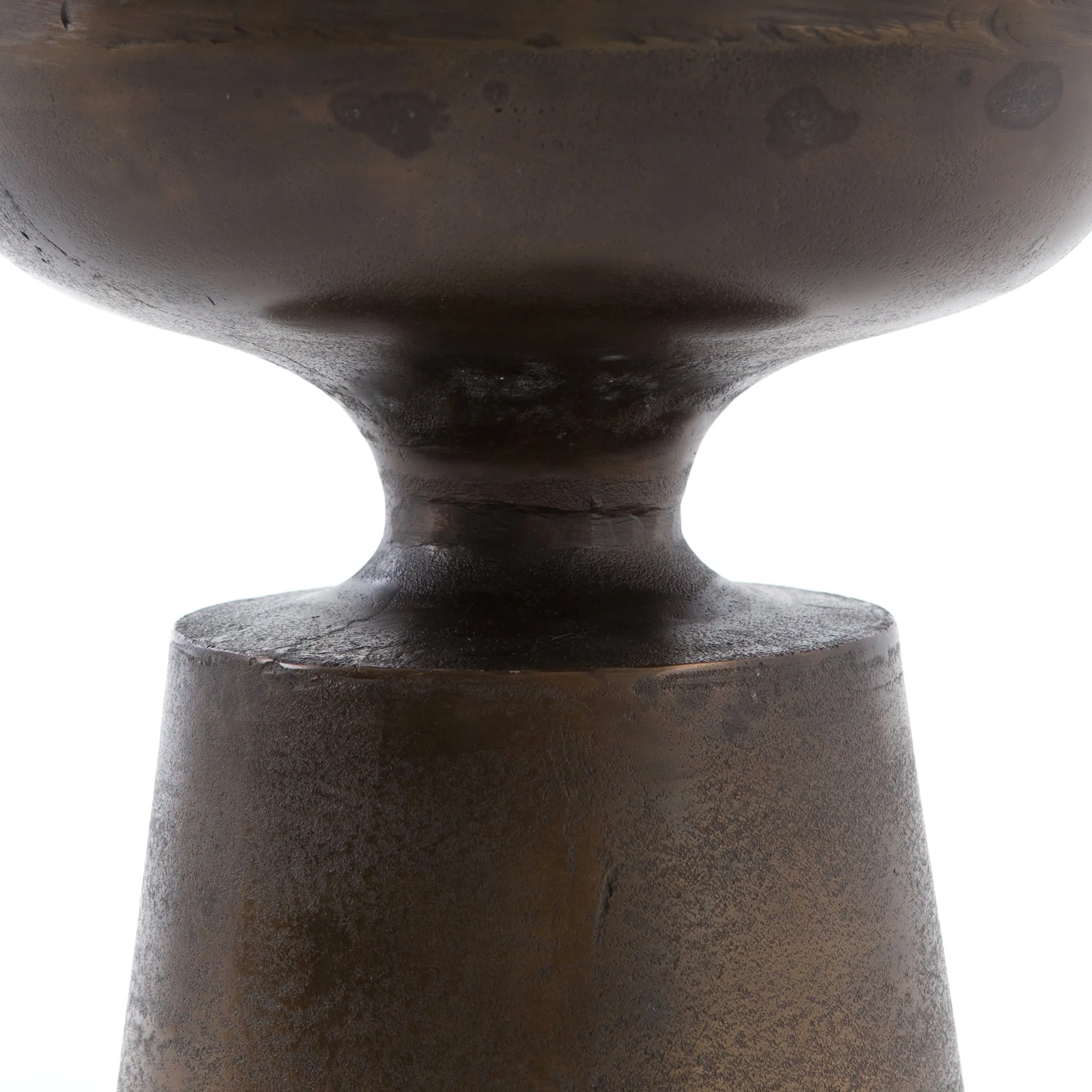 Cruz End Table- Antique Rust