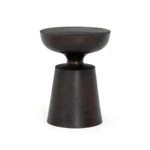 Cruz End Table- Antique Rust