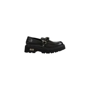Cult Women Black Leather Shoes Fall/Winter Collection