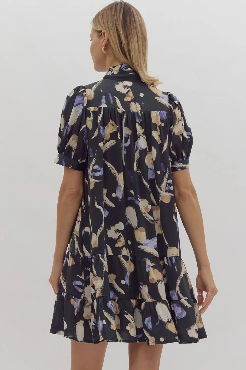 Destiny Print mini Dress