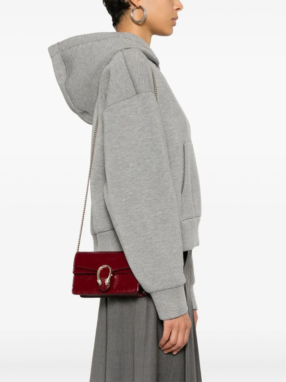 Dionysus patent leather mini bag