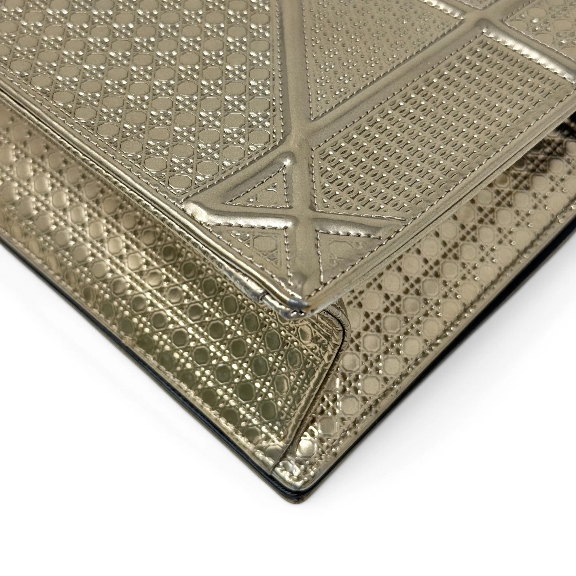 Dior Gold Medium Diorama Flap