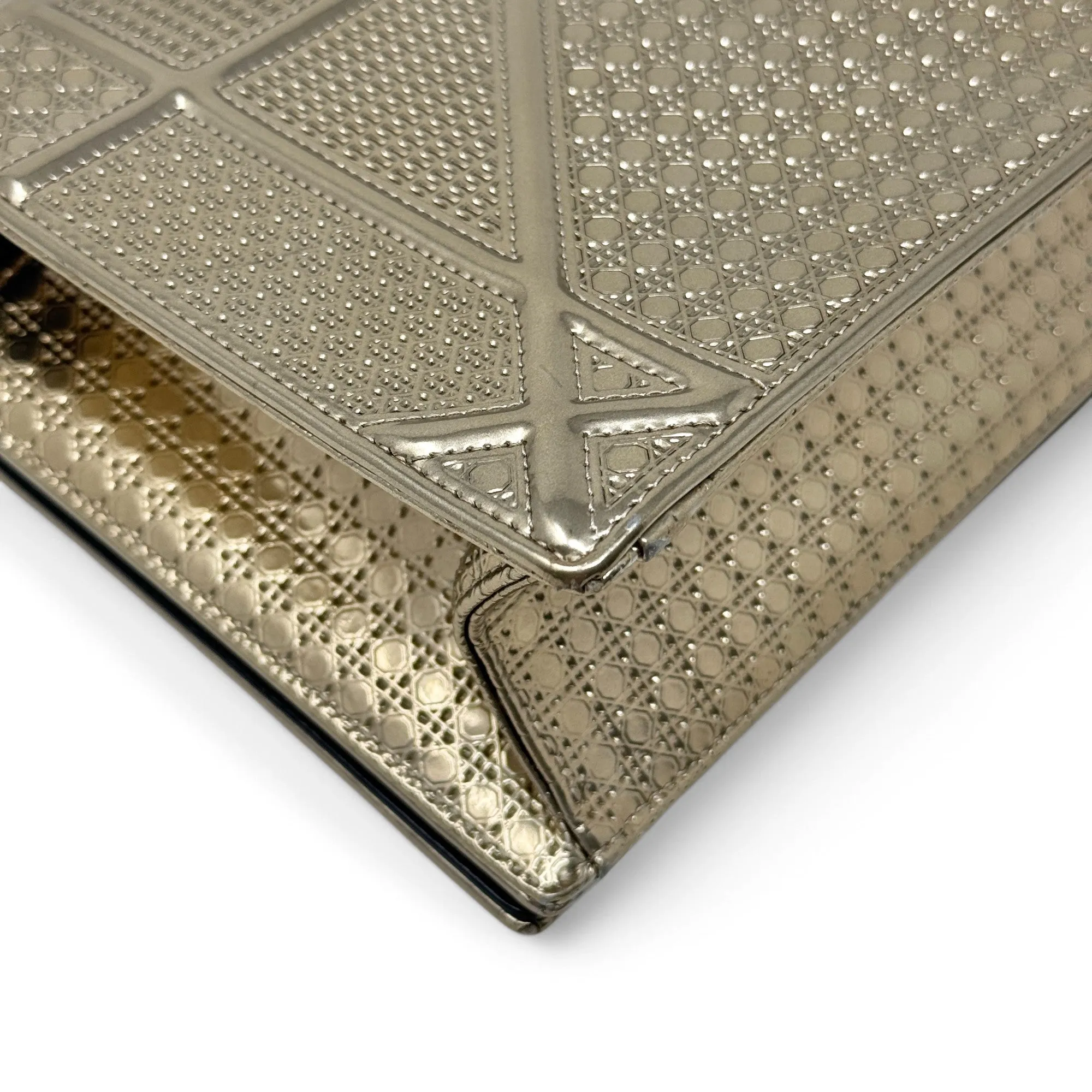Dior Gold Medium Diorama Flap