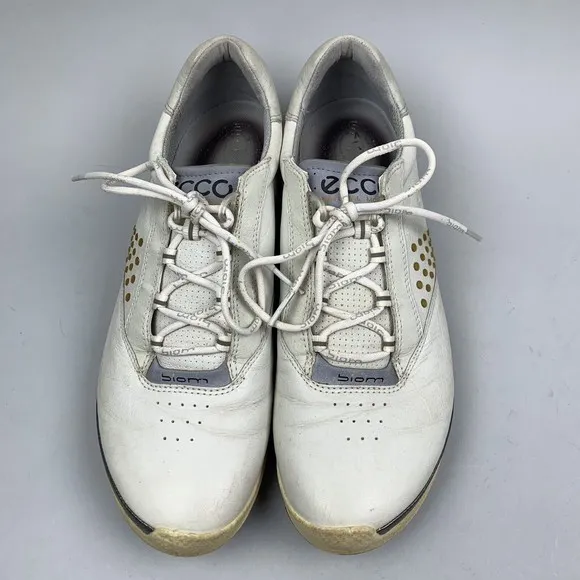 Ecco Biom Natural Motion Hydromax Mens 41 US 7 Yak Leather Spikeless Golf Shoes