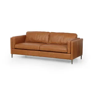 Emery Top Grain Leather Sofa - Sonoma Butterscotch