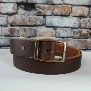 Everyday Leather Belt | Dark Brown