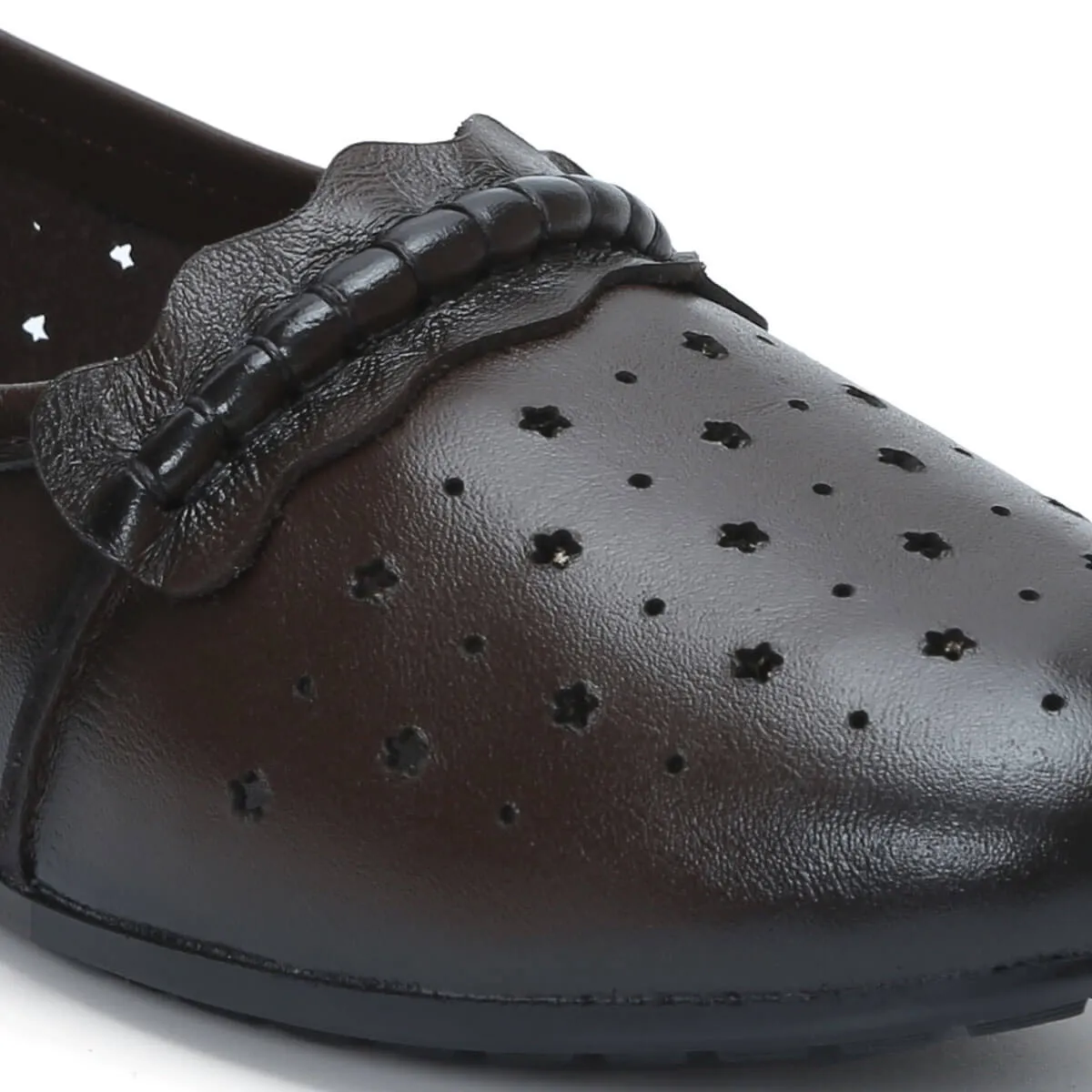 F1 Pattern Party Wear Belly Shoes