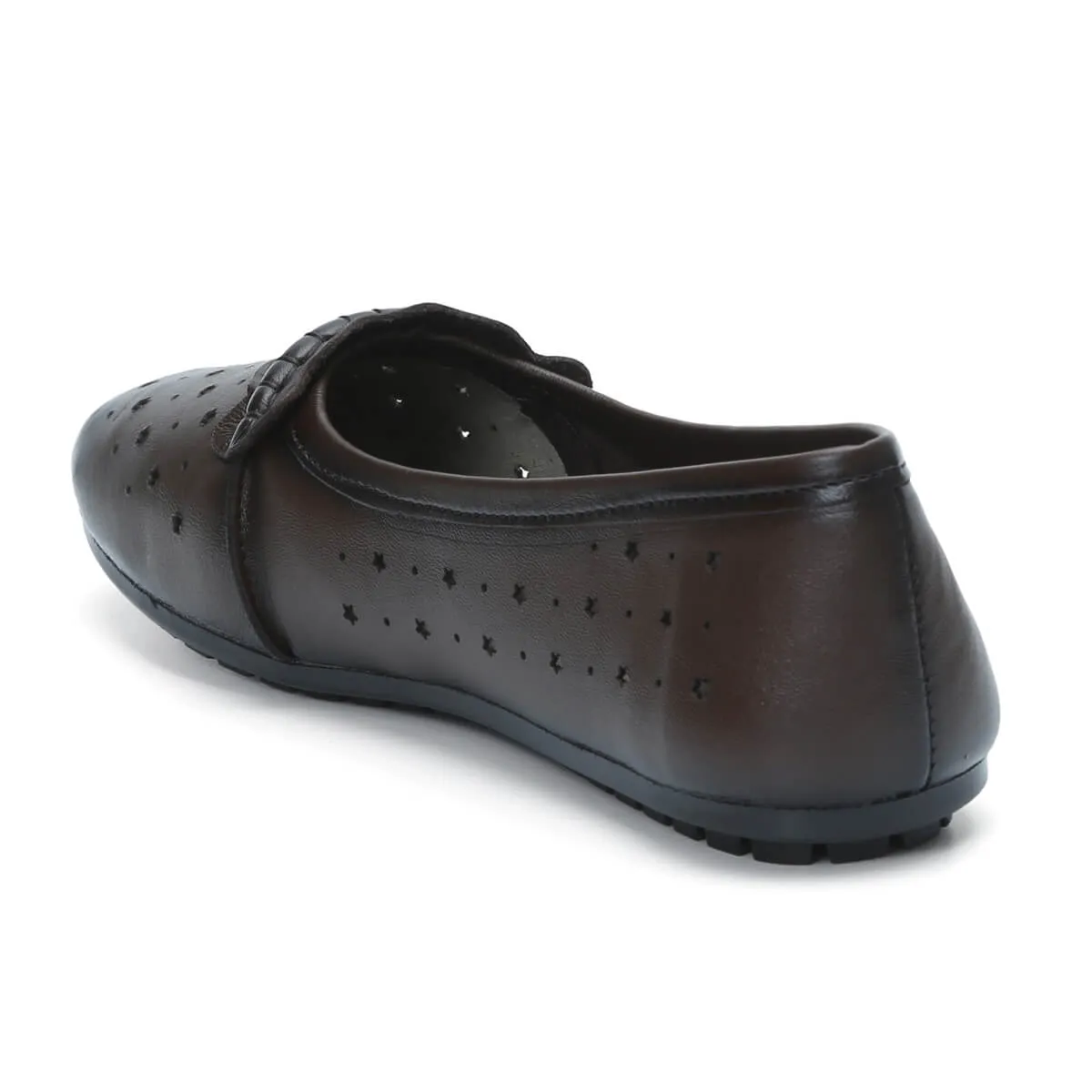 F1 Pattern Party Wear Belly Shoes