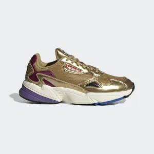 Falcon Shoes Gold Metallic / Gold Metallic / Off White Adidas