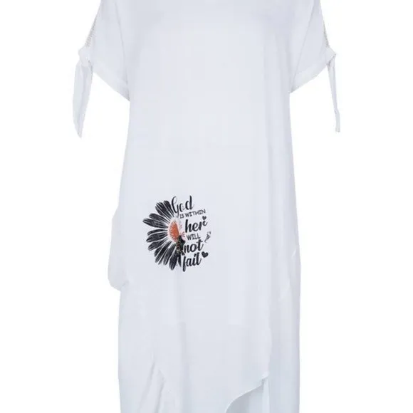 Fashion New Designer White 100% Linen SummerMaxi  Dress Beach XL XXL SALE