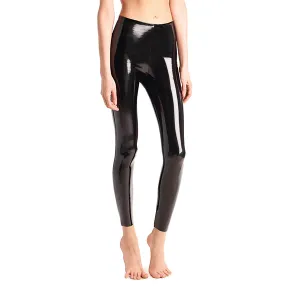 Faux Patent Leather Legging