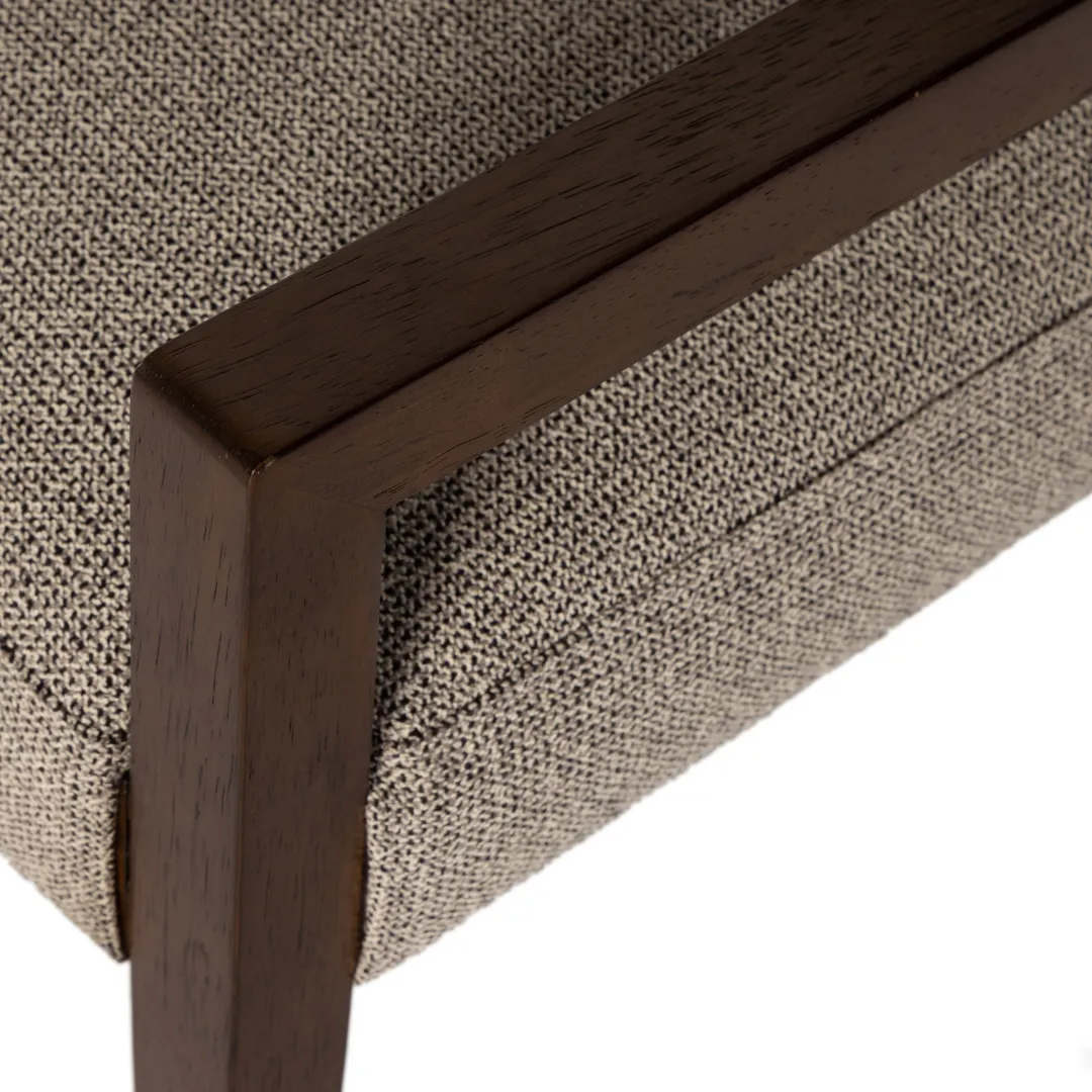 Ferris Dining Arm Chair Nubuck Charcoal