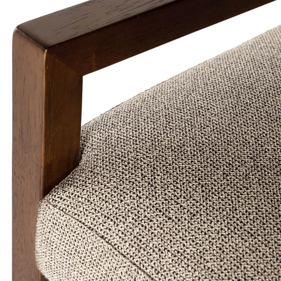 Ferris Dining Arm Chair Nubuck Charcoal