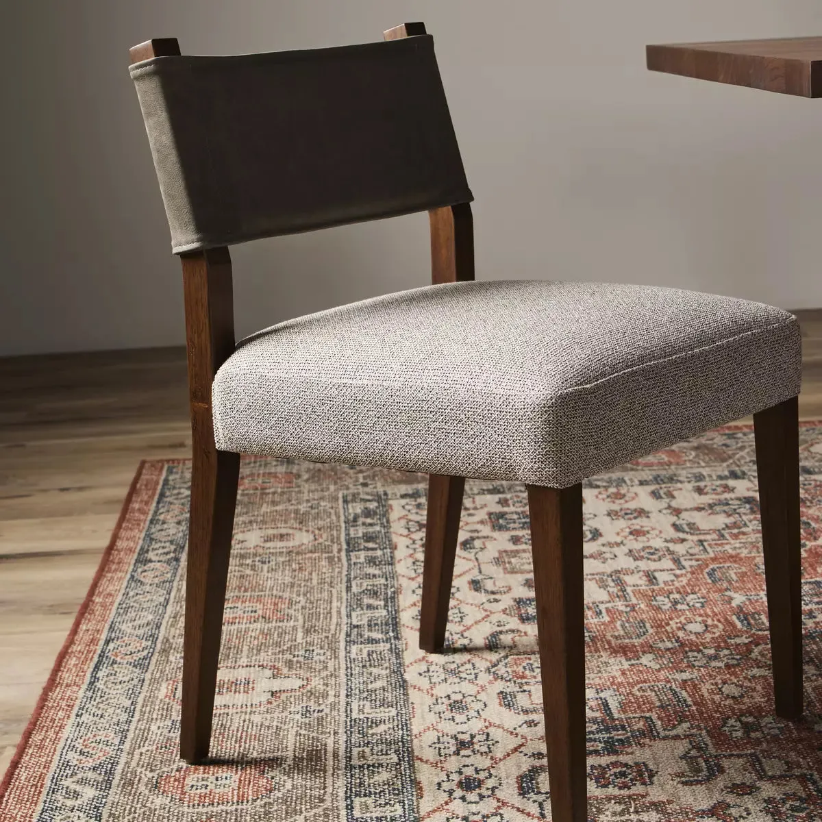Ferris Dining Chair Nubuck Charcoal