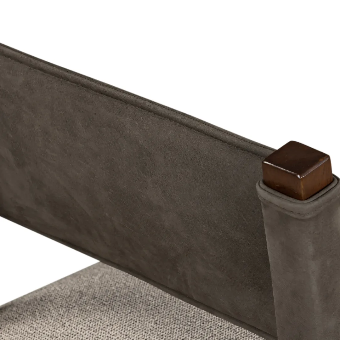 Ferris Dining Chair Nubuck Charcoal