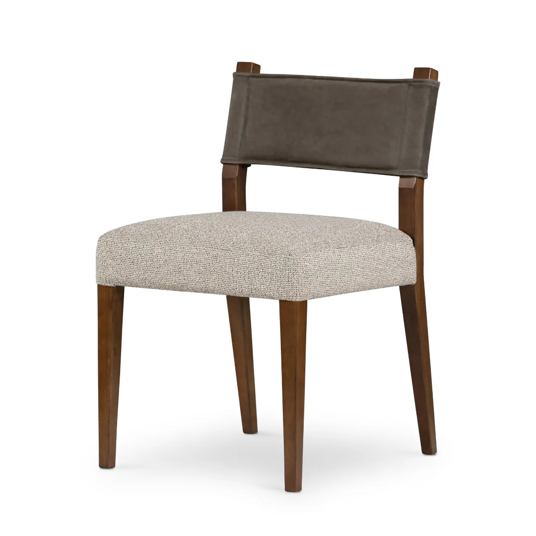 Ferris Dining Chair Nubuck Charcoal
