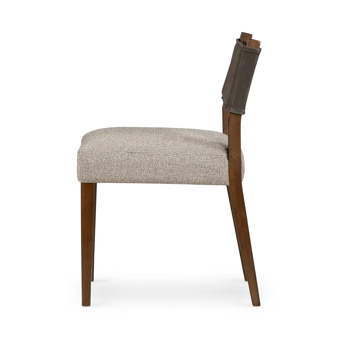 Ferris Dining Chair Nubuck Charcoal
