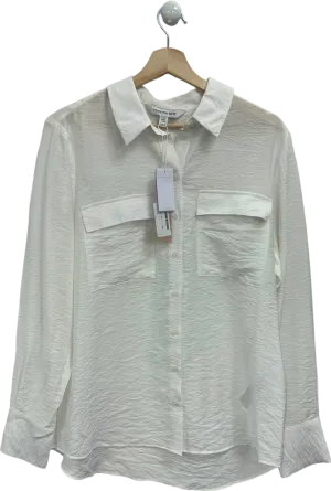 Forever New Porcelain Kelsey Long Sleeve Shirt UK 12