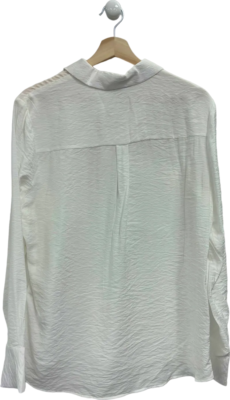 Forever New Porcelain Kelsey Long Sleeve Shirt UK 12