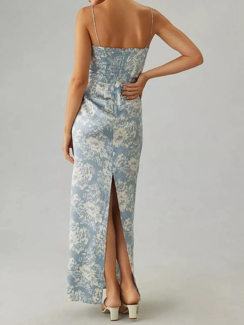 Frankie Dress in Porcelain