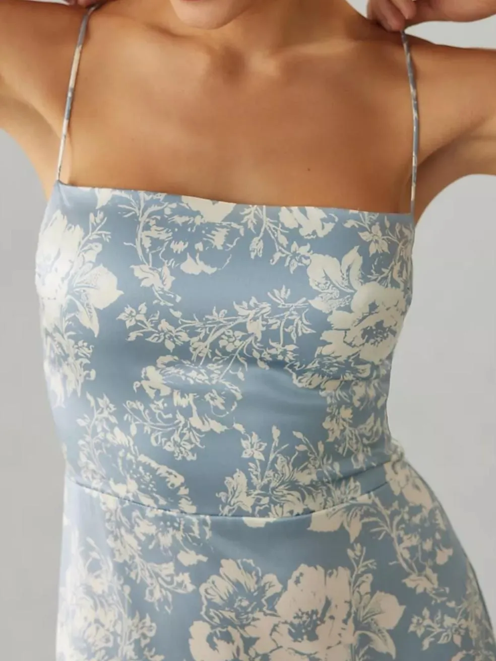 Frankie Dress in Porcelain