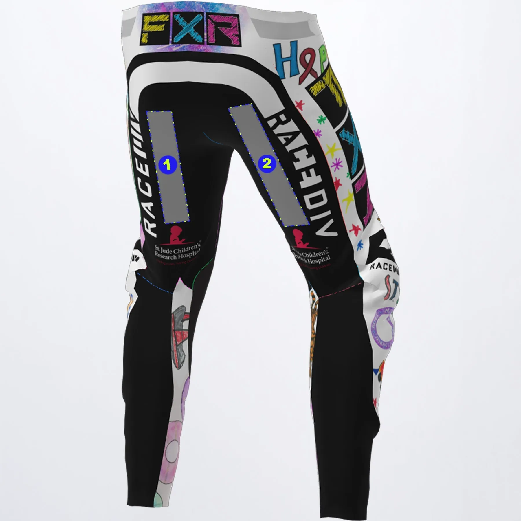 FXR St. Jude Custom Helium LE MX Pant
