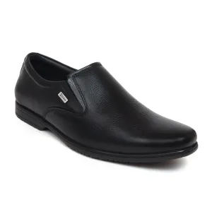 Genuine Leather Black Casual Shoes for Men GM-21