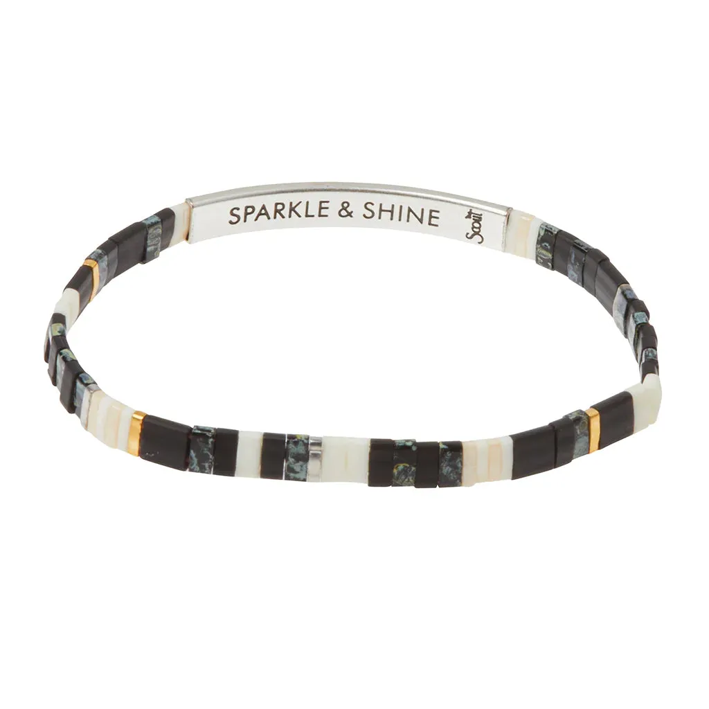 GK021 Good Karma Bracelet Raven Silver