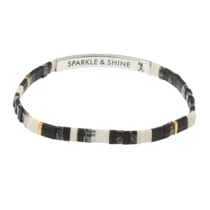 GK021 Good Karma Bracelet Raven Silver