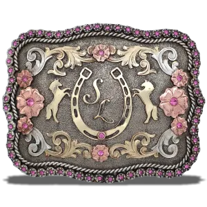 Golden Gallop Custom Buckle