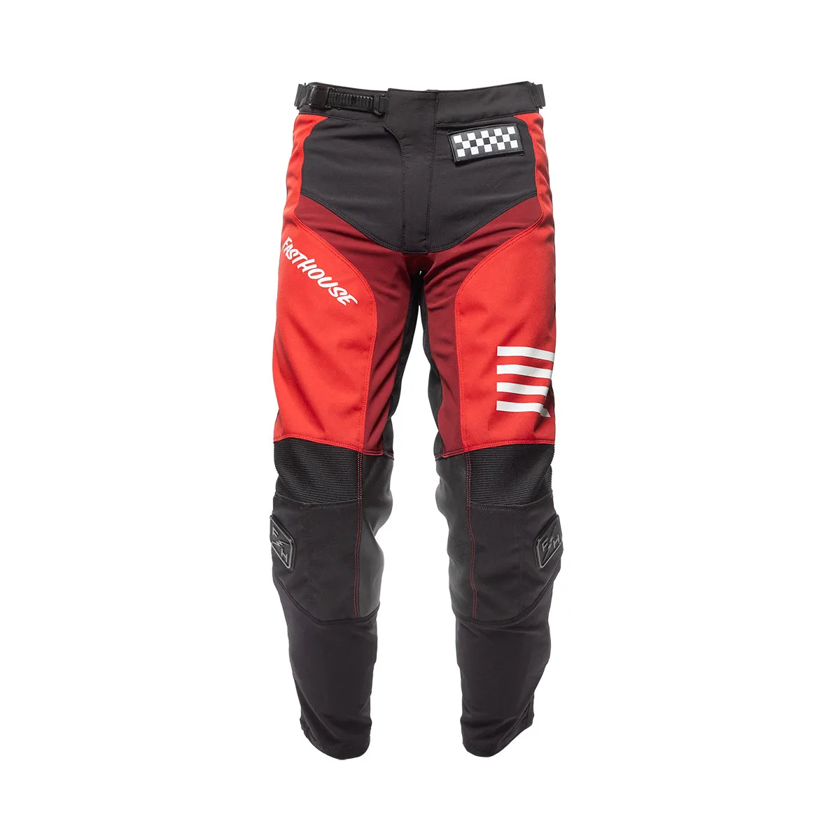 Grindhouse Mod Youth Pant - Red/Black