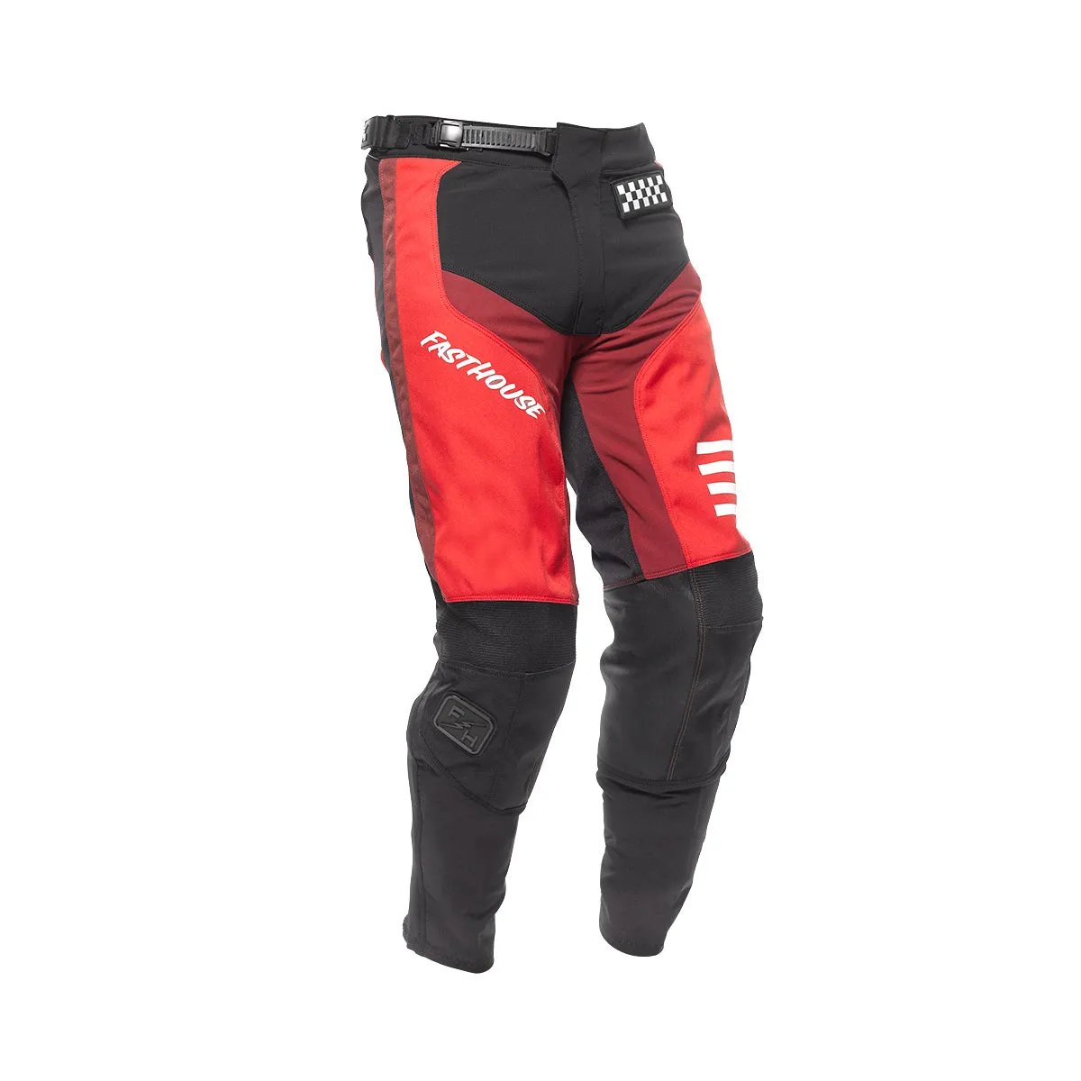 Grindhouse Mod Youth Pant - Red/Black
